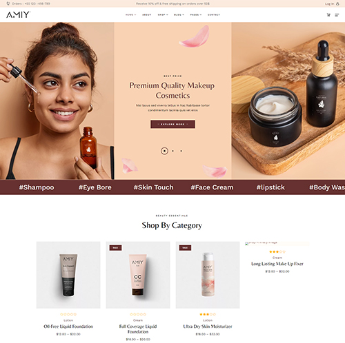 Portfolio of branding designs featuring a Shopify theme.