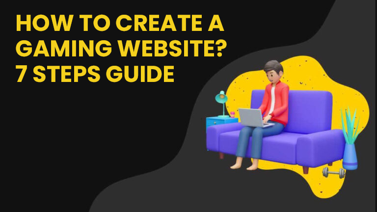how to create a gaming website