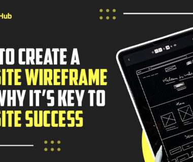 Website wireframe