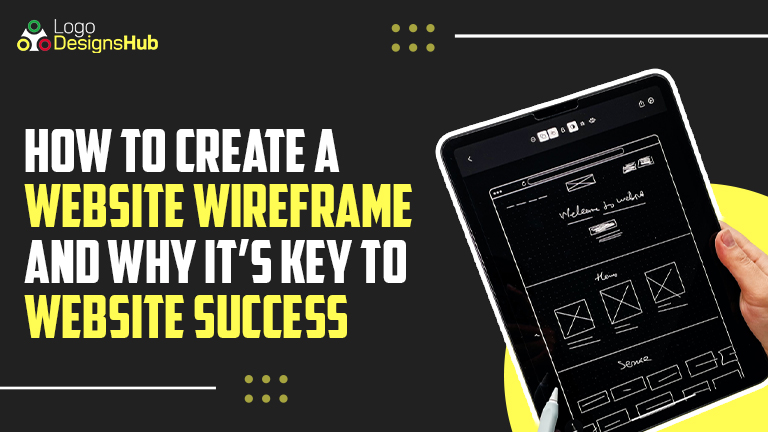 Website wireframe