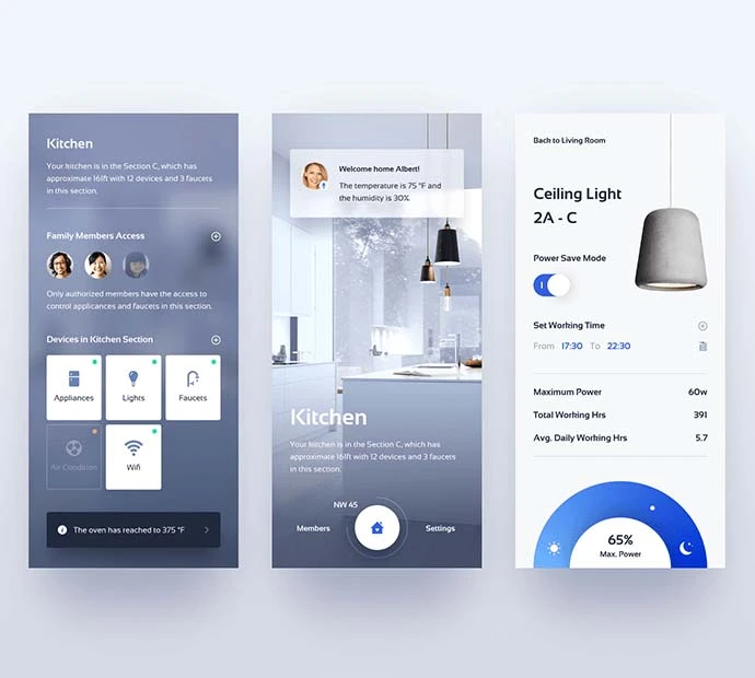 User-friendly design showcasing app usage instructions for clarity.