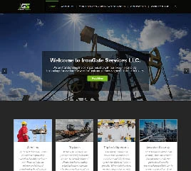 Indefine Services, Inc. website design featuring their graphic design portfolio.